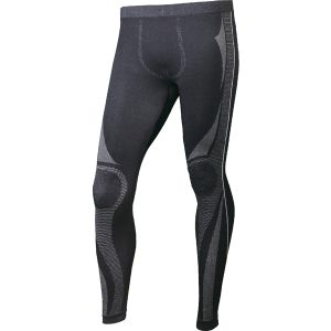 Pantalone termico Koldy - poliammide/Coolmax/elastan - taglia L - nero - Deltaplus - immagine 1