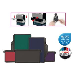 Tampone di ricambio 6/4929 - nero - Trodat - conf. 2 pezzi - immagine 1