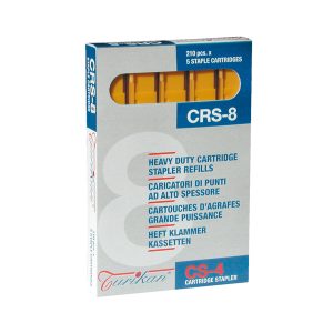 Caricatori CRS6 - 210 punti 8 mm - capacità massima 40 fogli - giallo - Iternet - conf. 5 pezzi - immagine 1
