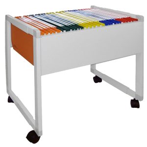 Carrello per cartelle sospese Delta 4000 -  L 65 x P 45 x H 70 cm - Bertesi - immagine 1