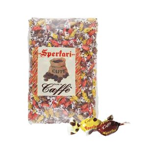 Caramelle Mini - gusto caffè - Sperlari - busta da 1 kg (circa 500pz) - immagine 1