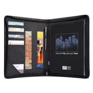 Portablocco Spinner - nero - A4 - City Time - immagine 2