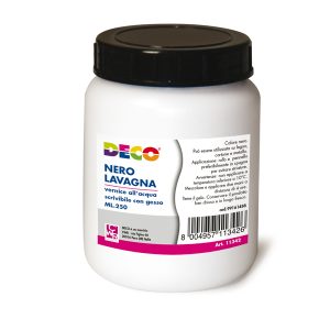Vernice lavagna - 250 ml - nero - Deco - immagine 1