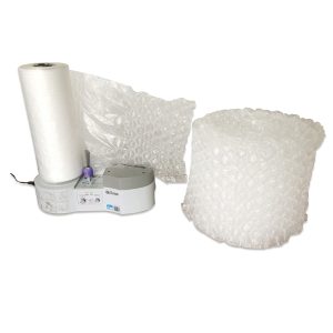 Film cuscino a bolle WiRoll - per macchina Wi1000 - 40 x 29 cm - lunghezza film 300 m - Titanium - immagine 1