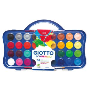 Pastiglie Acquerelli  - ø 30mm - Giotto -  36 pastiglie - immagine 1