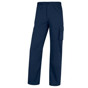 Pantalone da lavoro Palaos Paligpa - cotone - taglia L - blu - Deltaplus - immagine 1