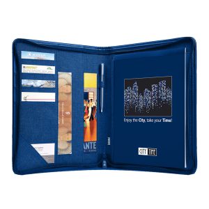 Portablocco Spinner - blu - A4 - City Time - immagine 2