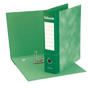 Registratore Essentials G72 - dorso 5 cm - commerciale 23x30 cm - verde - Esselte - immagine 1