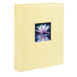 Album portafoto personalizzabile - assortiti - 24 x 31cm - 30fg - fogli in cartoncino con velina - Lebez - immagine 3
