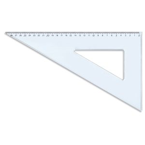 Squadra per Mancini - 60gradi - 30cm - Arda - immagine 2