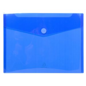 Busta a tasca con chiusura in velcro - PPL - 24x32 cm - colori assortiti - Exacompta - immagine 3