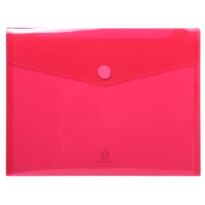 Busta a tasca con chiusura in velcro - PPL - 24x32 cm - colori assortiti - Exacompta - immagine 4