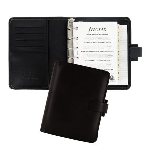 Organiser Metropol Pocket - similpelle - nero - 14,6 x 11,5 x 3,5cm - Filofax - immagine 1