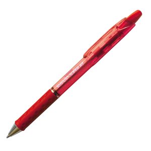 Penna a sfera a scatto Feel It - punta 1,0mm - rosso - Pentel - immagine 1