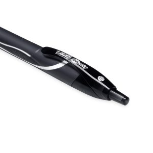 Penna a sfera a scatto Gelocity Quick Dry -  punta 0,7mm - nero - Bic - conf. 12 pezzi - immagine 4