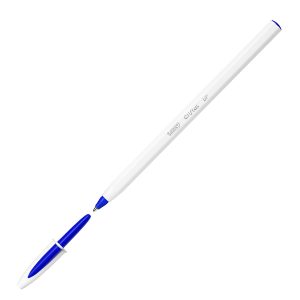 Penna a sfera Cristal Up con cappuccio  - punta media 1,2mm  - blu - Bic - conf. 20 pezzi - immagine 1
