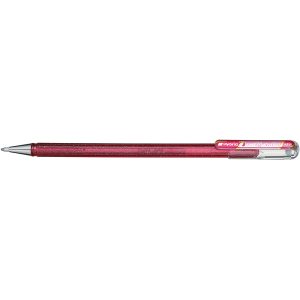 Roller gel Hybrid Dual Metallic - punta 1,0mm - 5 colori assorititi  - Pentel - astuccio 5 roller - immagine 2