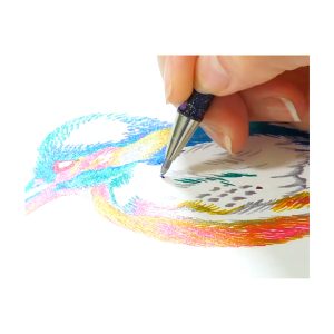 Roller gel Hybrid Dual Metallic - punta 1,0mm - 5 colori assorititi  - Pentel - astuccio 5 roller - immagine 3