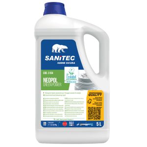 Detergente piatti Green Power - tanica 5 L - Sanitec - immagine 1