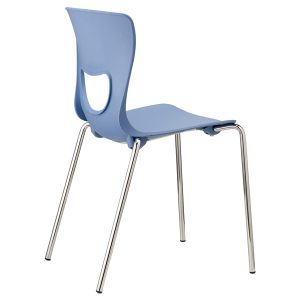Seduta Pluto PT4 - senza braccioli - PPL - blu - Unisit - immagine 1
