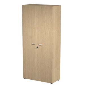 Armadio modulare componibile - a 2 ante alte - 90 x 45,8 x 200 cm - rovere - immagine 1