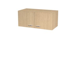 Sopralzo per armadi modulari - a 2 ante - 90 x 45,8 x 40 cm - rovere - immagine 1