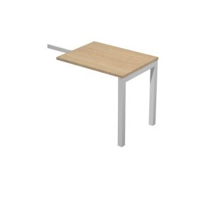 Allungo Agorà - DX/SX - 80 x 60 x 72,5 cm - melaminico - rovere - immagine 1