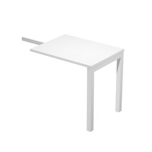 Allungo Agorà - DX/SX - 80 x 60 x 72,5 cm - melaminico - bianco - immagine 1
