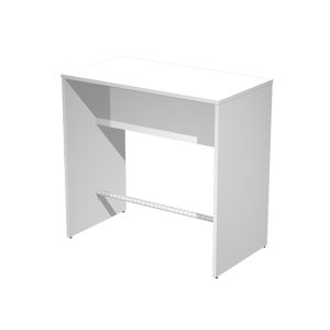 Tavolo alto Ristoro - 110 x 70 x 105 cm - bianco - immagine 1