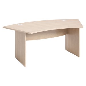 Scrivania Agorà Direction - fianchi pannello - 190 x 96 x 73 cm - rovere - immagine 1
