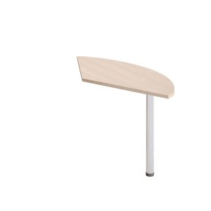 Allungo laterale Agorà Direction - 145 x 67 x 73 cm - rovere - immagine 1