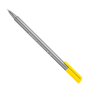 Penna Fineliner triplus - tratto 0,30mm - giallo - Staedtler - immagine 1