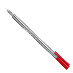 Penna Fineliner triplus - tratto 0,30mm - rosso  - Staedtler - immagine 1