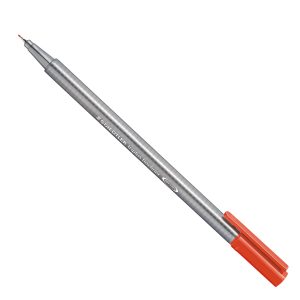 Penna Fineliner triplus  - tratto 0,30mm - rosso - Staedtler - immagine 1