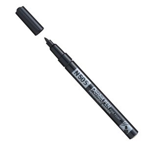Marcatore permanente N50S - punta tonda - nero - Pentel - immagine 1