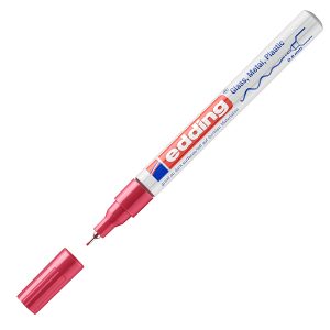 Marcatore 780 a vernice - punta 0,8 mm - rosso - Edding - immagine 1