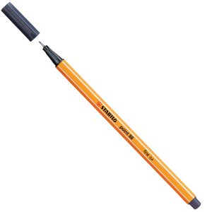 Fineliner Point 88 - tratto 0,4 mm - grigio payne 98 - Stabilo - immagine 1
