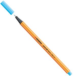 Fineliner Point 88 - tratto 0,4 mm - azzurro neon 031 - Stabilo - immagine 1