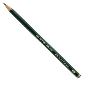 Matita in grafite Castell 9000 - gradazione 3H - esagonale - Faber Castell - immagine 1