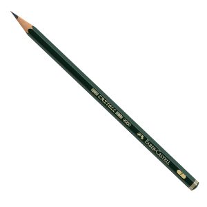 Matita in grafite Castell 9000 - gradazione F - esagonale - Faber Castell - immagine 1