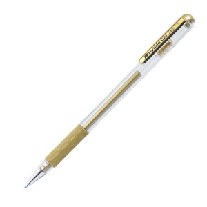 Roller gel Hybrid Grip - punta 0,8mm - oro  - Pentel - immagine 1