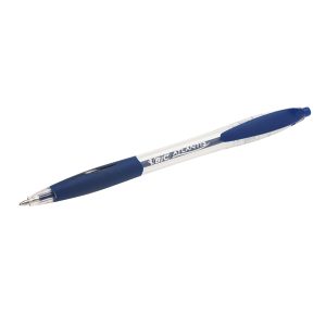 Penne a sfera a scatto Atlantis - punta 1,0mm - blu  - Bic - conf. 30 + 6 pezzi - immagine 2