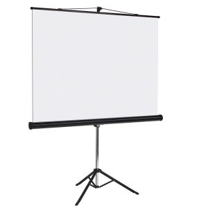 Schermo di proiezione su treppiede - 150 x 150 cm - bianco - Bi-Office - immagine 1