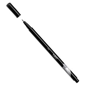 Fineliner Intensity  - punta 0,8mm - nero - Bic - conf. 12 pezzi - immagine 4