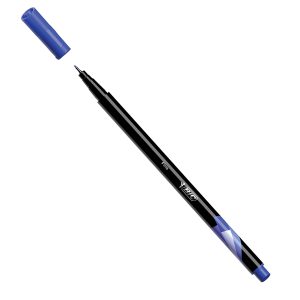 Fineliner Intensity  - punta 0,8mm - blu - Bic - conf. 12 pezzi - immagine 3