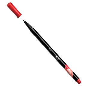 Fineliner Intensity  - punta 0,4mm - rosso - Bic - conf. 12 pezzi - immagine 3