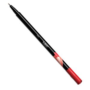 Fineliner Intensity  - punta 0,4mm - rosso - Bic - conf. 12 pezzi - immagine 4
