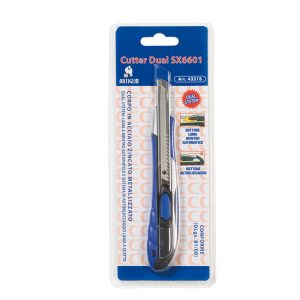 Cutter Dual System SX 6601 - larghezza lama 9 mm - Artiglio - immagine 1