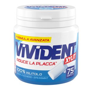 Barattolo Vivident Xylit Upgrade - conf. 75 pezzi - immagine 1