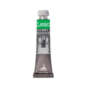 Colore a olio - extrafine - 20 ml - verde permanente chiaro - Maimeri - immagine 1